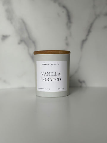 Vanilla Tobacco Candle