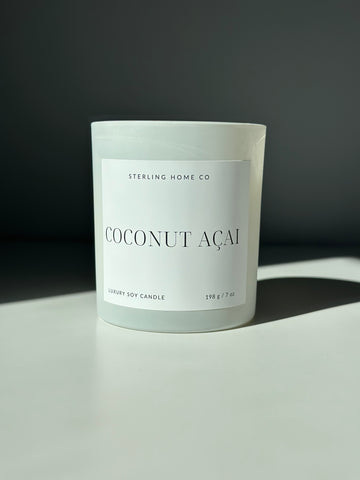 Coconut Acai Candle