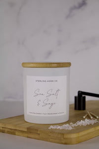 Sea Salt & Sage Candle