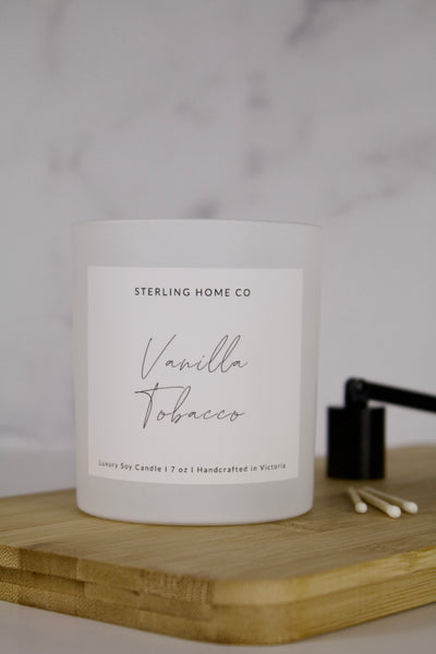 Vanilla Tobacco Candle